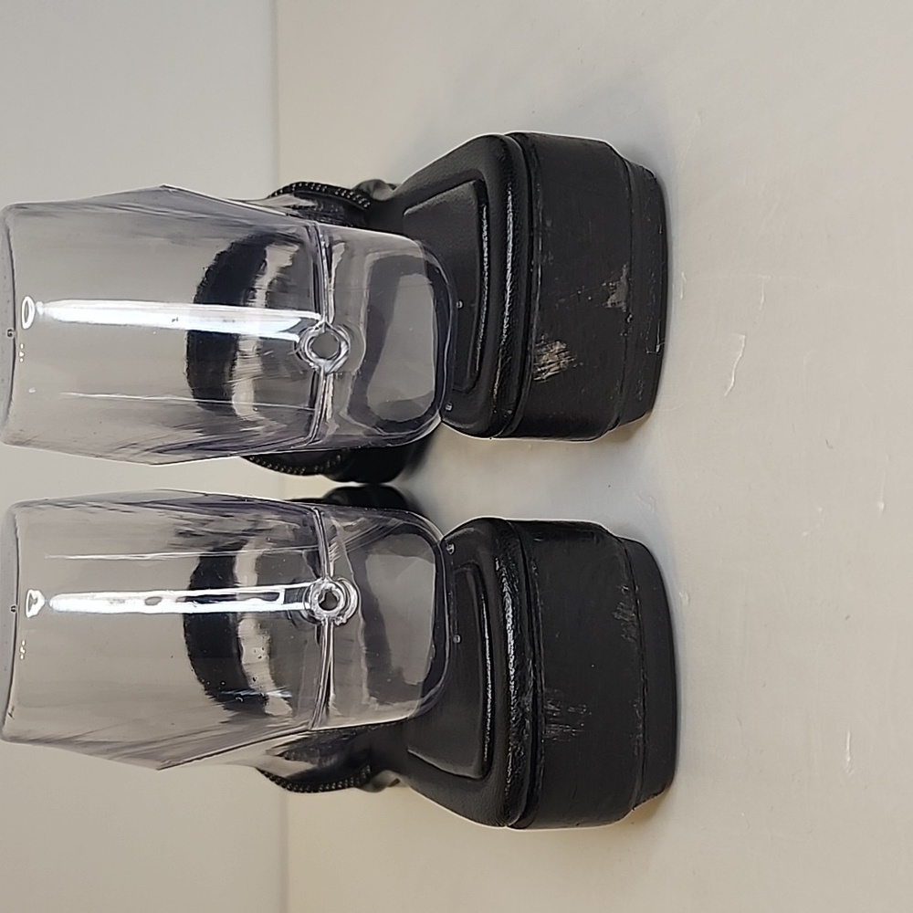 Gucci Sandalo Suola Gomma Denim GG Nero Sandal - Picture 6 of 17